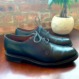 Allen Edmonds Leeds 2.0 Plain-toe Blucher Dress Shoe Black Leather Size 9 B